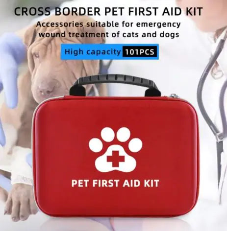 Compact Dog Travelling First Aid Kit