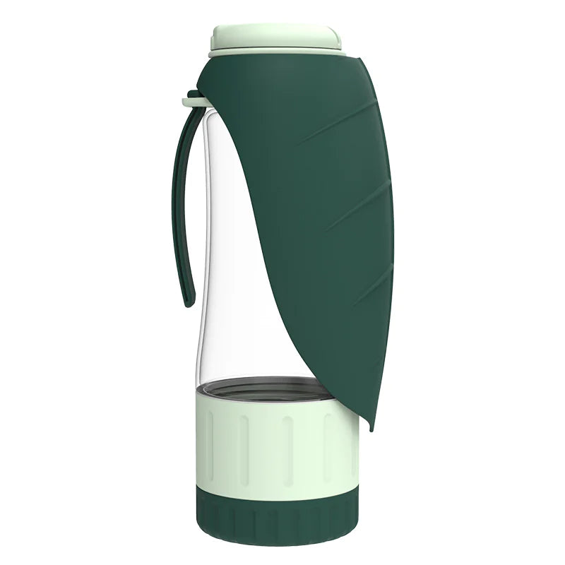 2-in-1 Portable Dog Water Bottle & Food Bowl