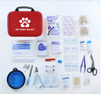Compact Dog Travelling First Aid Kit