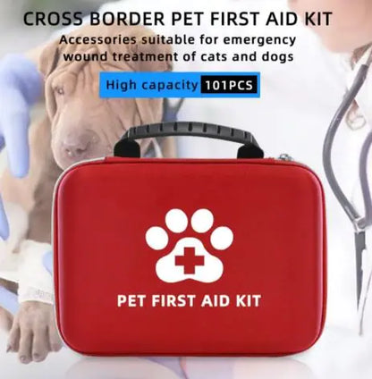 Compact Dog Travelling First Aid Kit